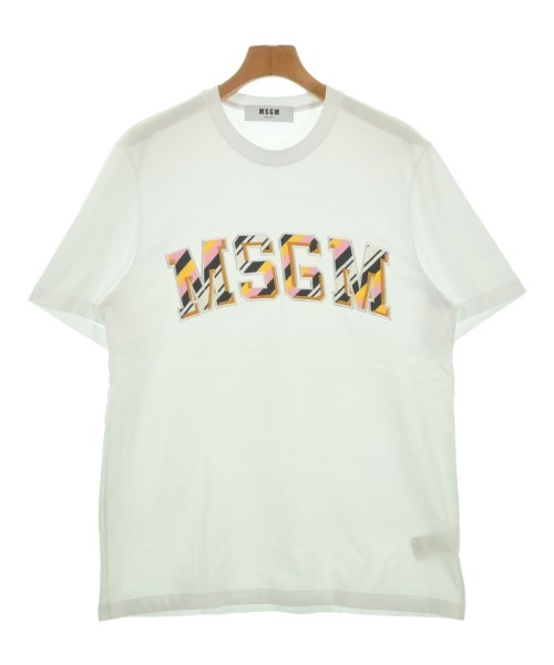 MSGM(エムエスジーエム)Tシャツ・カットソー 白 サイズ:XS/2200649237203