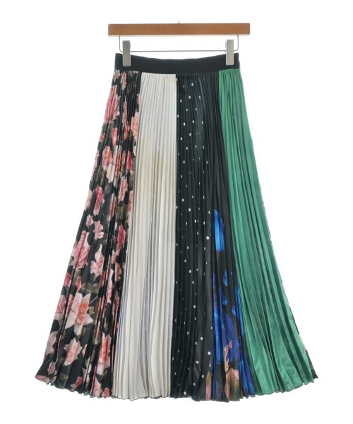 MSGM(エムエスジーエム)ロング・マキシ丈スカート 黒 サイズ:38(S位)/2200650759053