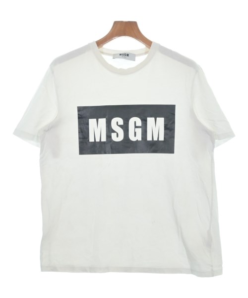 MSGM(エムエスジーエム)Tシャツ・カットソー 白 サイズ:-(M位)/2200652389036