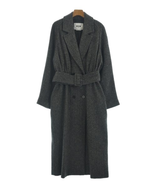 MSGM(エムエスジーエム)トレンチコート グレー サイズ:42(M位)/2200653914015