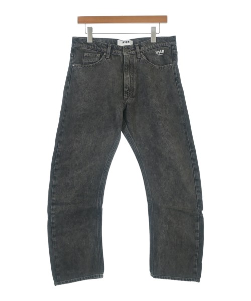 MSGM(エムエスジーエム)デニムパンツ 黒 サイズ:48(L位)/2200702705120