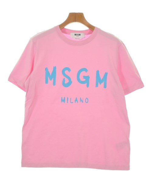 MSGM(エムエスジーエム)Tシャツ・カットソー ピンク サイズ:L/2200665936074