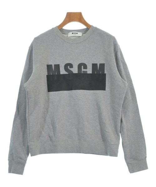 MSGM(エムエスジーエム)スウェット グレー サイズ:M/2200681249165