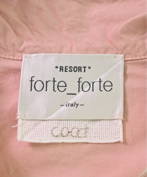 forte forte（フォルテフォルテ）その他 ピンク サイズ:1(S位) レディース/2200370177205