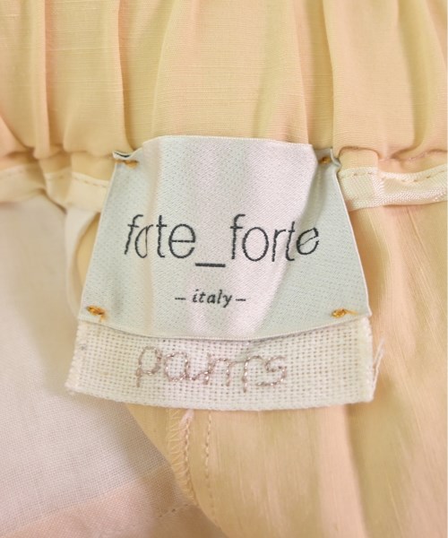 forte forte（フォルテフォルテ）その他 黄 サイズ:1(S位) レディース/2200474105111