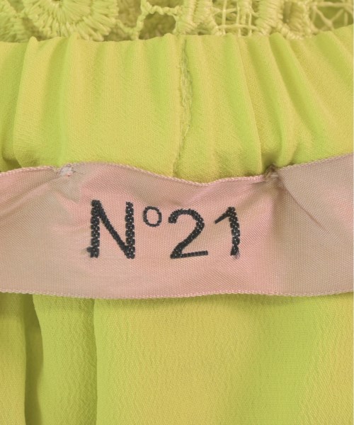 Nﾟ 21（ヌメロヴェントゥーノ）ロング・マキシ丈スカート 黄 サイズ:38(S位) レディース/2200501877059