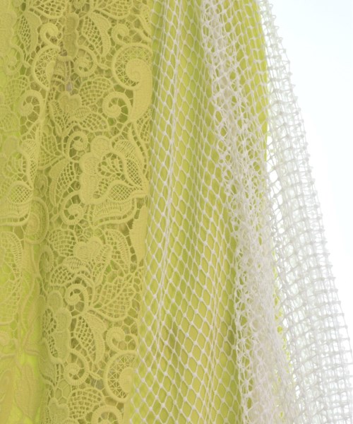 Nﾟ 21（ヌメロヴェントゥーノ）ロング・マキシ丈スカート 黄 サイズ:38(S位) レディース/2200501877059