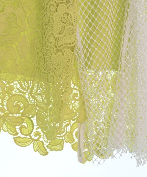 Nﾟ 21（ヌメロヴェントゥーノ）ロング・マキシ丈スカート 黄 サイズ:38(S位) レディース/2200501877059