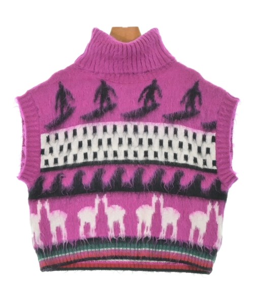 Nﾟ 21(ヌメロヴェントゥーノ)ベスト/ノースリーブ 紫 サイズ:-(M位)/2200621755084