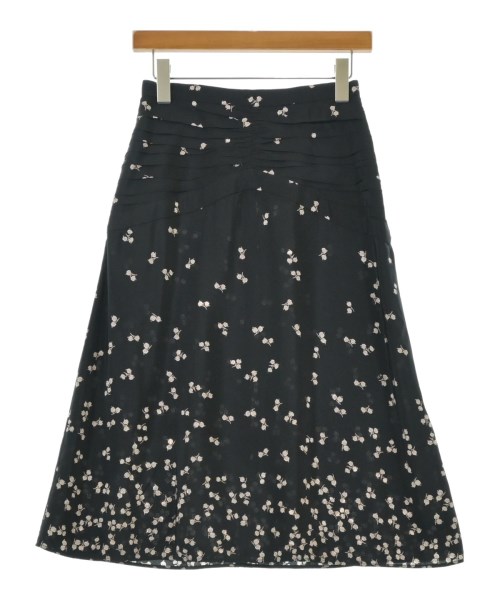 Nﾟ 21(ヌメロヴェントゥーノ)ひざ丈スカート 黒 サイズ:40(L位)/2200641792069