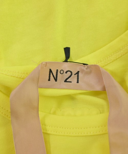 Nﾟ 21（ヌメロヴェントゥーノ）Tシャツ・カットソー 黄 サイズ:38(S位) レディース/2200589147150