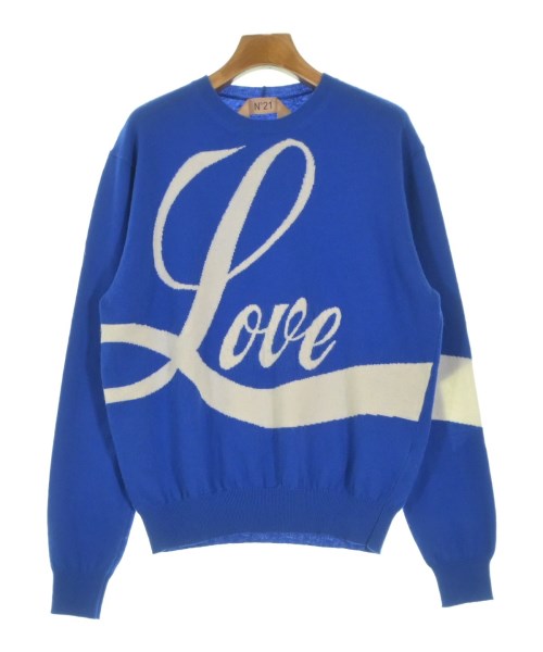Nﾟ 21(ヌメロヴェントゥーノ)ニット・セーター 青 サイズ:38(S位)/2200657669133