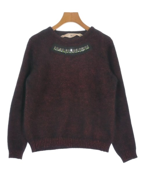 Nﾟ 21(ヌメロヴェントゥーノ)ニット・セーター 赤 サイズ:36(XS位)/2200657949129