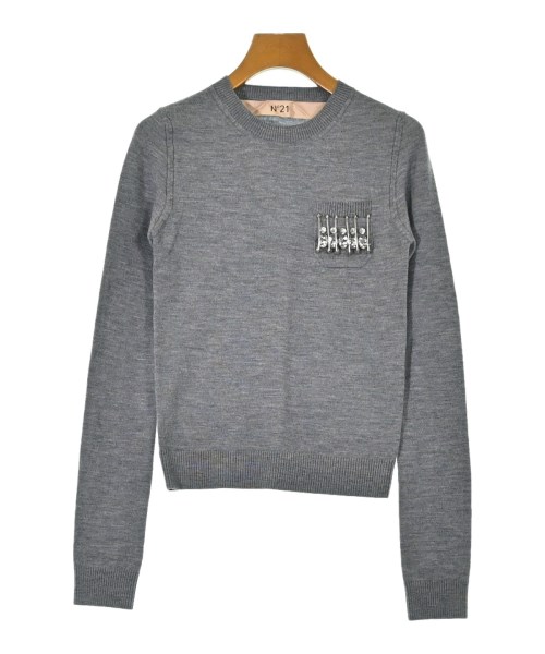 Nﾟ 21(ヌメロヴェントゥーノ)ニット・セーター グレー サイズ:40(M位)/2200646452159