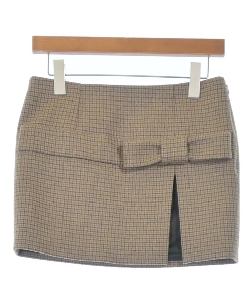 Nﾟ 21(ヌメロヴェントゥーノ)ミニスカート ベージュ サイズ:36(XS位)/2200662999041