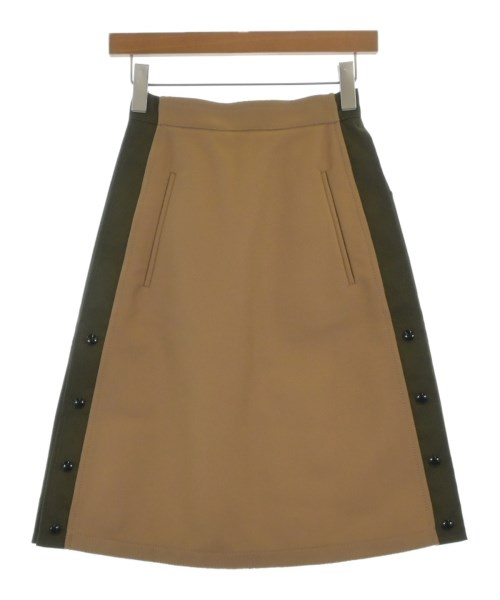 Nﾟ 21(ヌメロヴェントゥーノ)ひざ丈スカート ベージュ サイズ:36(XS位)/2200666978196