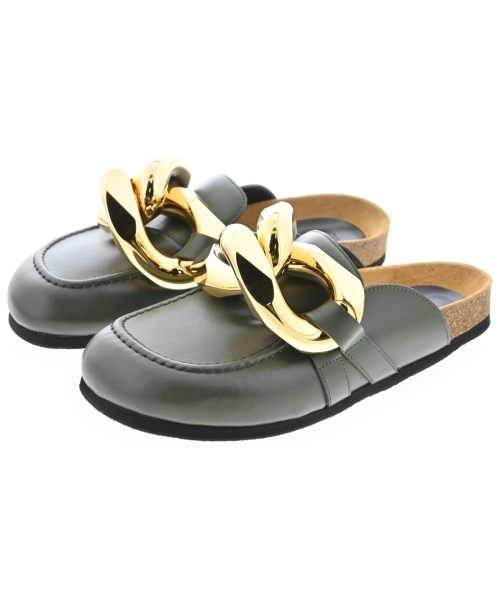 JW Anderson(ジェイダブリューアンダーソン)サンダル カーキ サイズ:EU37(23.5cm位)/2200644759236