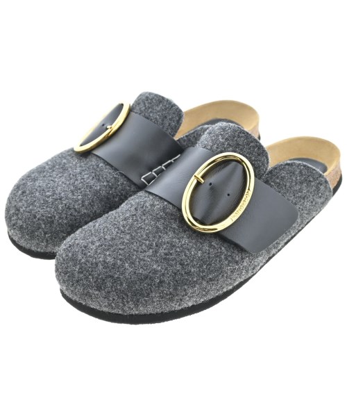 JW Anderson(ジェイダブリューアンダーソン)サンダル グレー サイズ:EU39(25.5cm位)/2200670117055