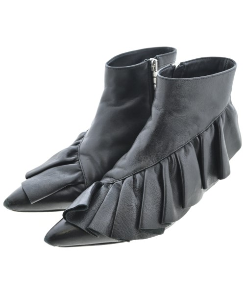 JW Anderson(ジェイダブリューアンダーソン)ブーツ 黒 サイズ:EU38(24.5cm位)/2200676838039