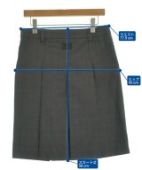 Miu Miu（ミュウミュウ）ミニスカート グレー サイズ:38(S位) レディース/2200635546180