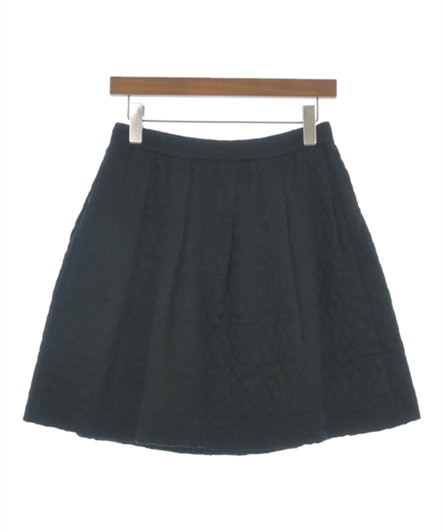 Miu Miu(ミュウミュウ)ひざ丈スカート 黒 サイズ:38(S位)/2200625896011
