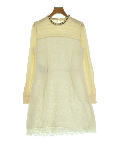 Miu Miu(ミュウミュウ)ワンピース 白 サイズ:42(M位)/2200623370018