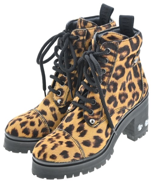 Miu Miu(ミュウミュウ)ブーツ ベージュ サイズ:EU36(22.5cm位)/2200637736107