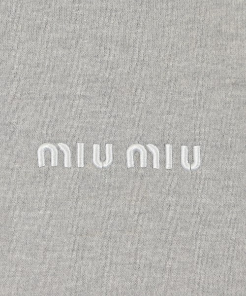 Miu Miu（ミュウミュウ）パーカー グレー サイズ:M レディース/2200639598161