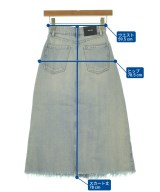 Miu Miu（ミュウミュウ）ロング・マキシ丈スカート 青 サイズ:36(XS位) レディース/2200638581072