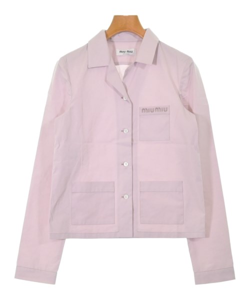 Miu Miu(ミュウミュウ)カジュアルシャツ ピンク サイズ:36(XS位)/2200641927058