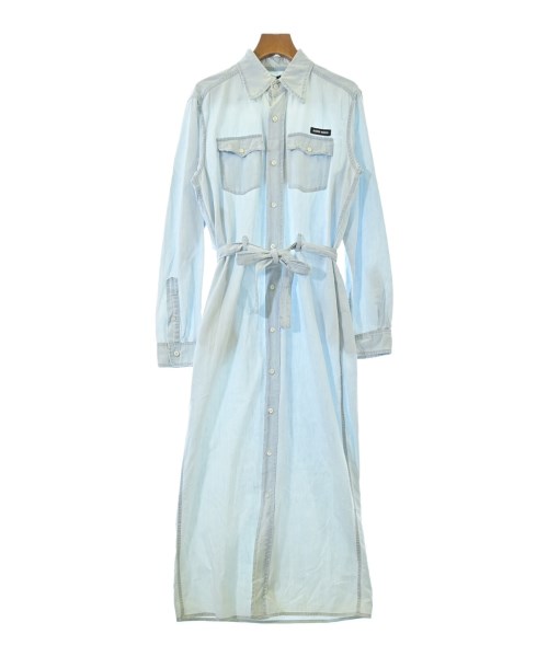 Miu Miu(ミュウミュウ)ワンピース 青 サイズ:40(M位)/2200642238108