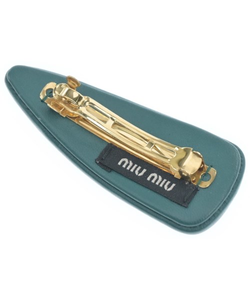 Miu Miu（ミュウミュウ）アクセサリー（その他） 青 サイズ:- レディース/2200595237180