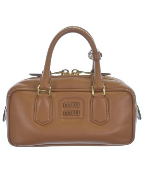 Miu Miu(ミュウミュウ)ハンドバッグ 茶 サイズ:-/2200621608120