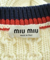 Miu Miu（ミュウミュウ）カーディガン 白 サイズ:38(S位) レディース/2200622402253