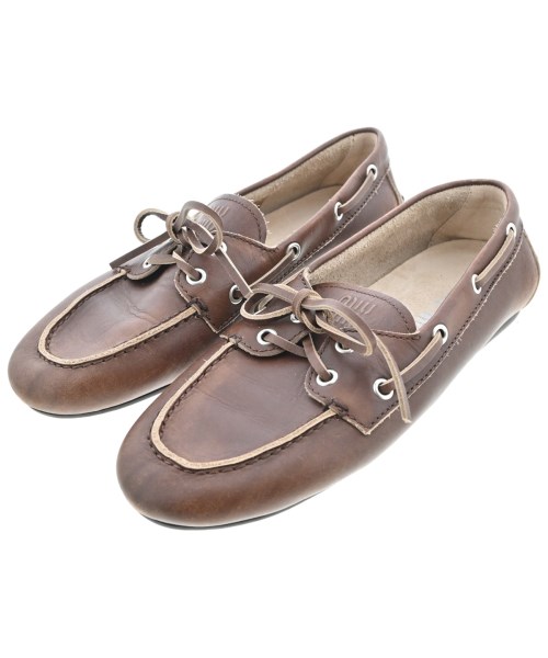 ミュウミュウ(Miu Miu)のMiu Miu モカシン/デッキシューズ