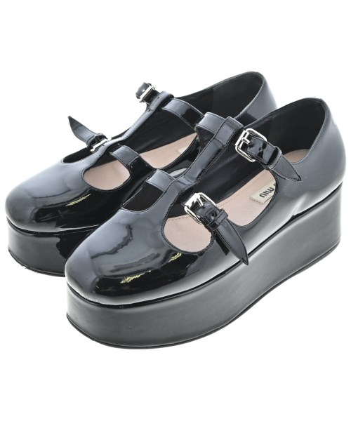 Miu Miu(ミュウミュウ)その他 黒 サイズ:EU34 1/2(21cm位)/2200677010045