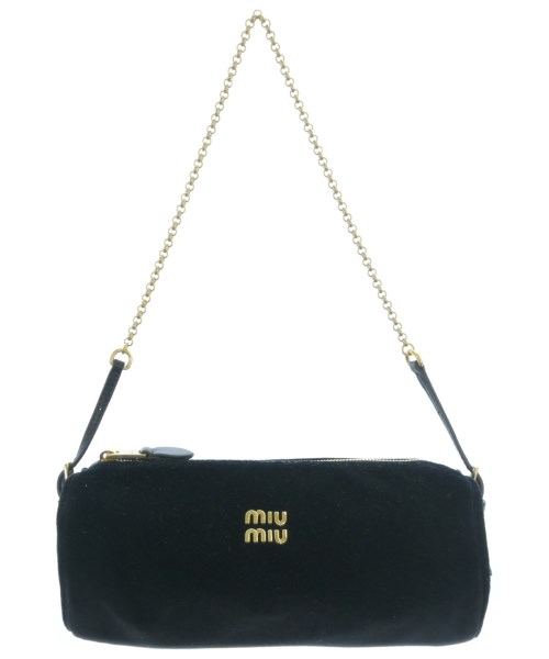 Miu Miu(ミュウミュウ)クラッチバッグ 黒 サイズ:-/2200701601102
