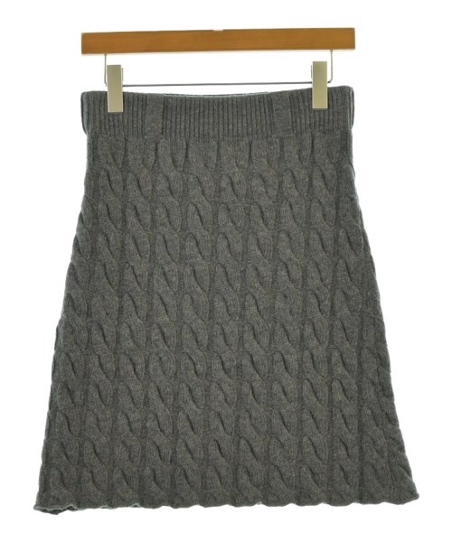 Miu Miu(ミュウミュウ)ロング・マキシ丈スカート グレー サイズ:36(XS位)/2200649644063