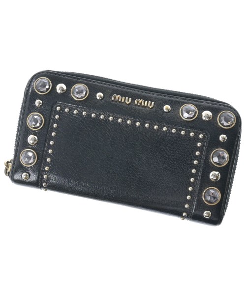 Miu Miu(ミュウミュウ)財布・コインケース 黒 サイズ:-/2200657978433