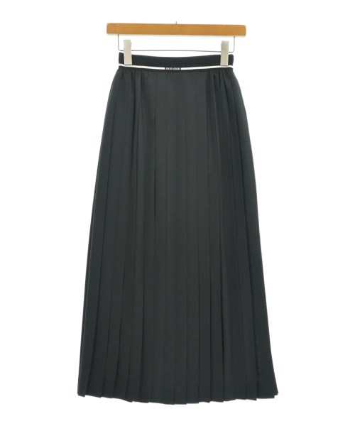 Miu Miu(ミュウミュウ)ロング・マキシ丈スカート 黒 サイズ:36(XS位)/2200661682050