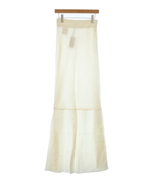 Miu Miu(ミュウミュウ)ロング・マキシ丈スカート 白 サイズ:38(S位)/2200637102087