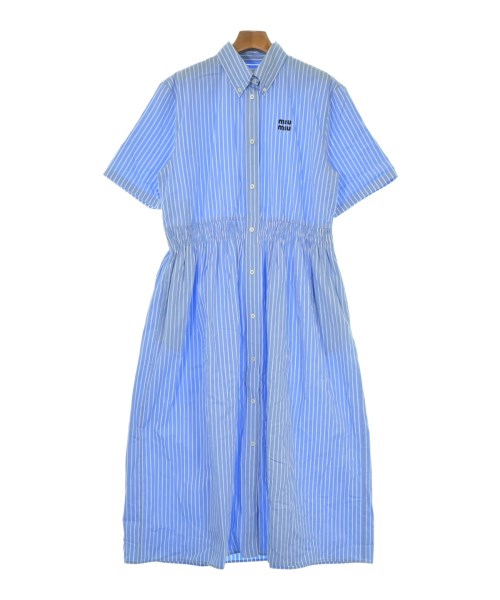 Miu Miu(ミュウミュウ)ワンピース 青 サイズ:38(S位)/2200651149020