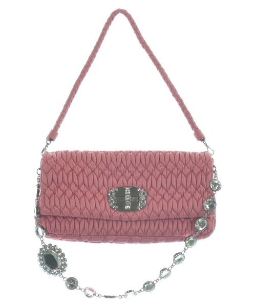 Miu Miu(ミュウミュウ)ショルダーバッグ ピンク サイズ:-/2200651204347