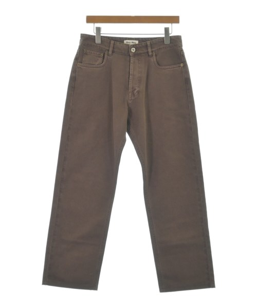 Miu Miu(ミュウミュウ)その他 茶 サイズ:26(M位)/2200662575054