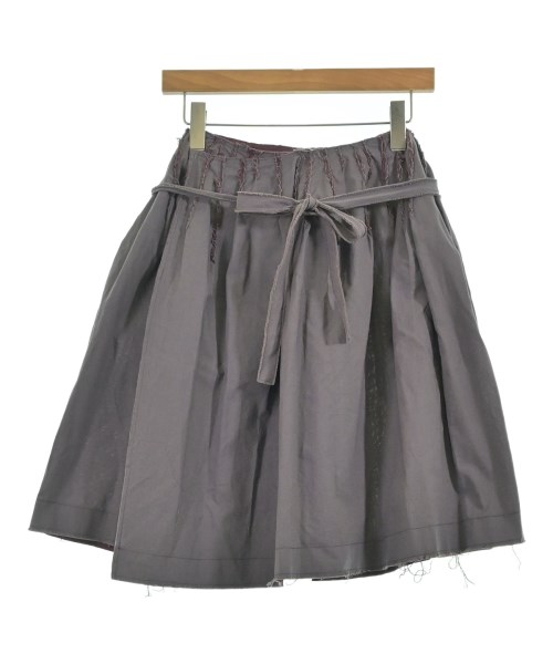 Miu Miu(ミュウミュウ)ひざ丈スカート グレー サイズ:40(M位)/2200662637042