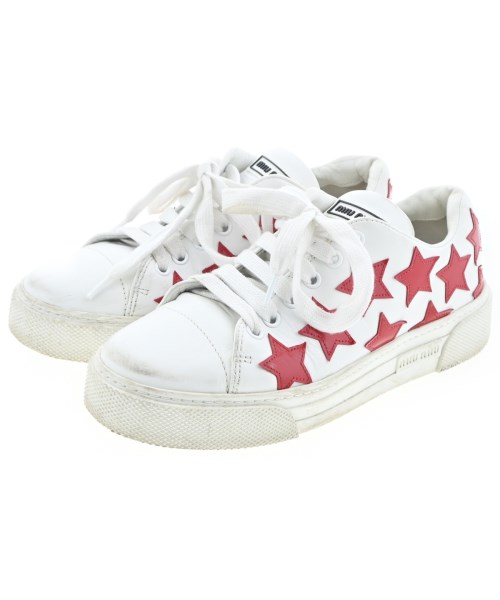 Miu Miu(ミュウミュウ)スニーカー 白 サイズ:EU36(22.5cm位)/2200663479184
