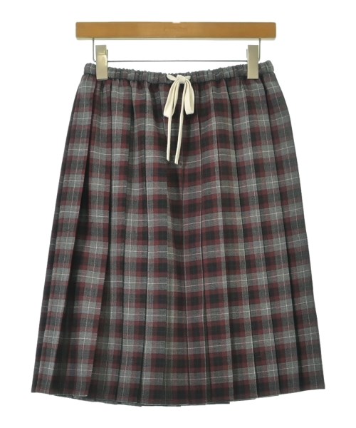 Miu Miu(ミュウミュウ)ひざ丈スカート グレー サイズ:36(XS位)/2200661182086