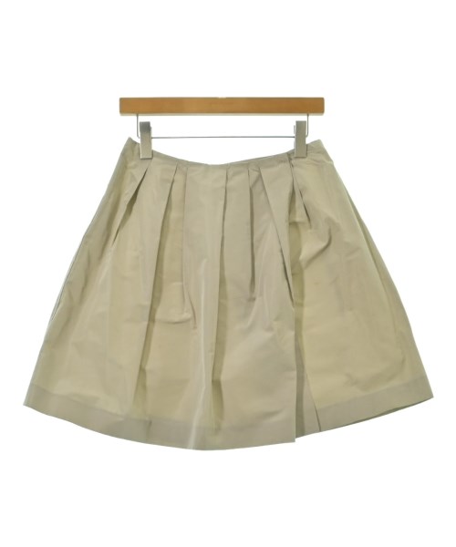 Miu Miu(ミュウミュウ)ミニスカート ベージュ サイズ:40(M位)/2200666577139