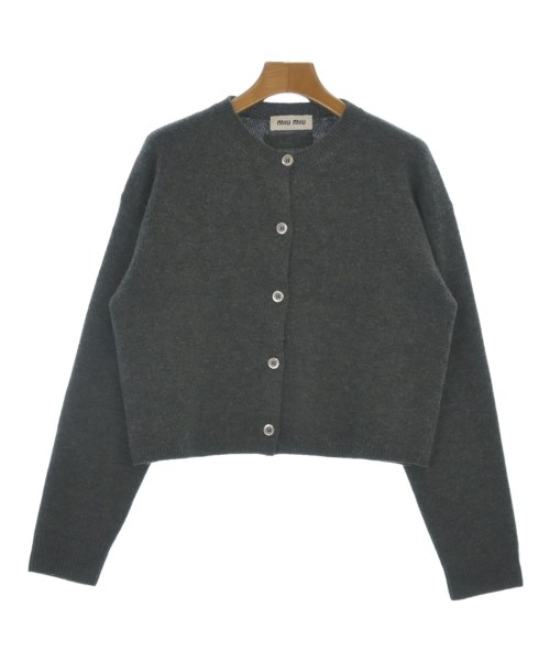 Miu Miu(ミュウミュウ)カーディガン グレー サイズ:36(XS位)/2200664165093