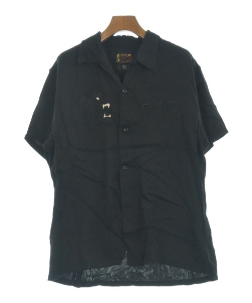 Y's(ワイズ)カジュアルシャツ 黒 サイズ:2(S位)/2200502315048